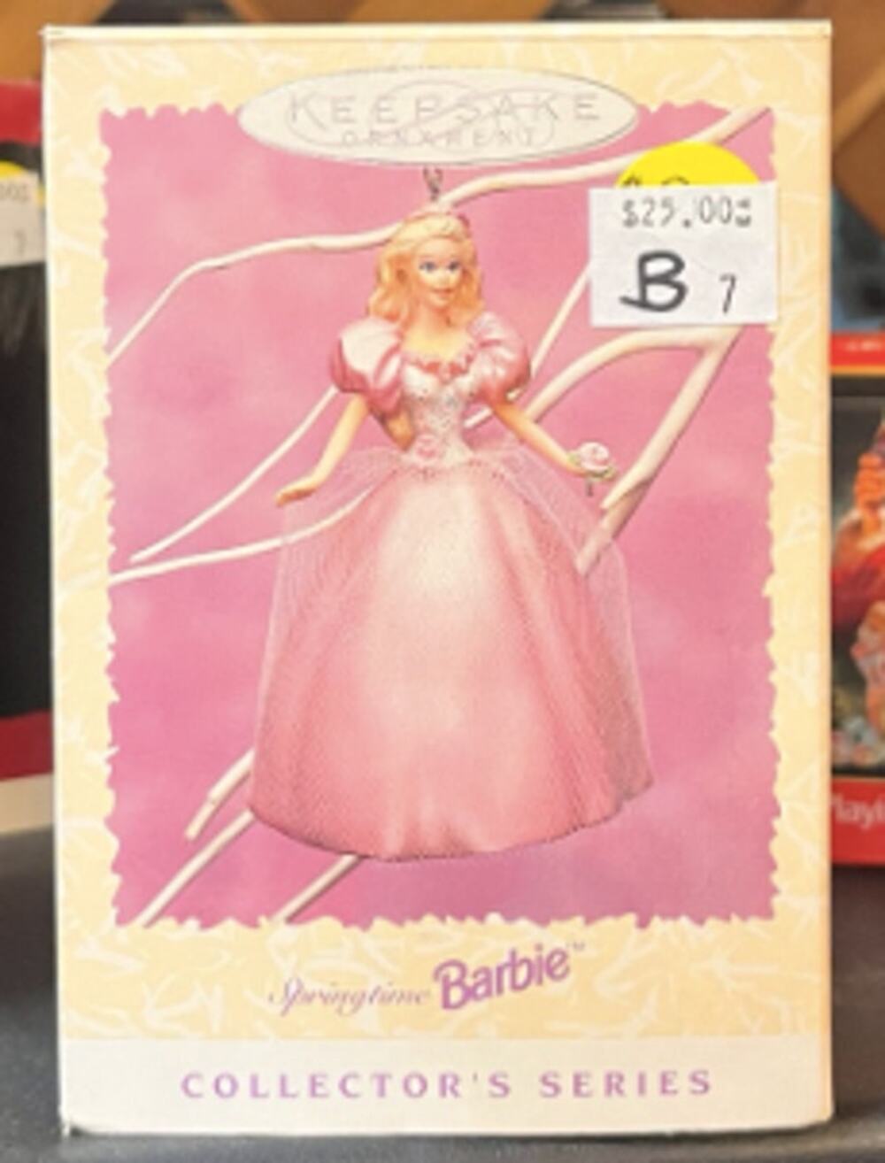 Hallmark Keepsake Springtime Barbie Collector's Series Ornament w/ Box